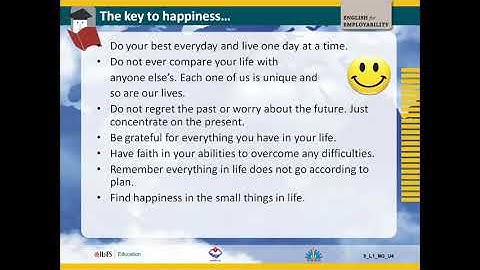 ENGLISH SPEAKING COURSE Module 3 Unit 4