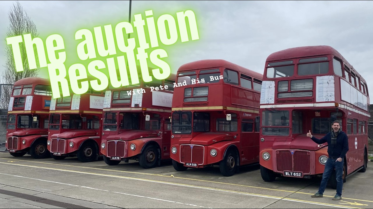 Pete And His Bus: Routemaster buses up for auction and the results.
