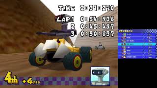 Mario Kart DS #048 Mirror Leaf Cup with ROB