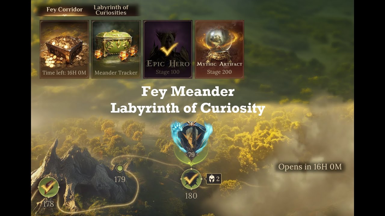 Fey Meander - Labyrinth of Curiosity :dragon: Dragonheir: Silent Gods x Dragonstride :dragon: