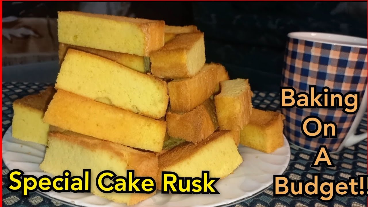 How To Make Cake Rusk (Special Snack with Tea) by Ruby's Home Kitchen