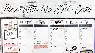 B6 Plan With Me: SPC Cafe // Scribble Prints Co