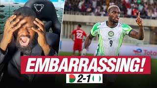 Nigeria Struggles To Beat Madagascar, EMBARRASSING!