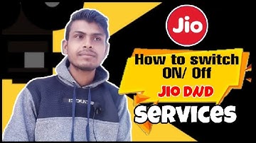 How to activate dnd Services | jio dnd Services Enable and disable