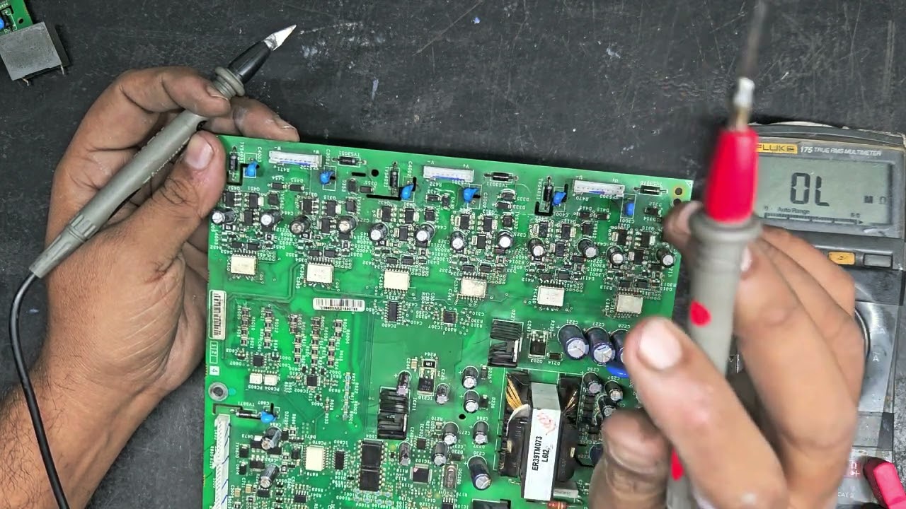 Schneider Atv61/71 IGBT Short Circuit (SCF4) Fault Repair in hindi.