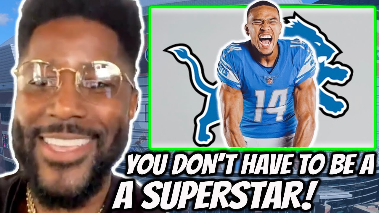 Nate Burleson On The Detroit Lions Receiving Core & Dan Campbell Culture Change