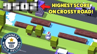 Highest Score on Crossy Road - Guinness World Records screenshot 2