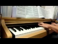 新居昭乃 キミヘ ムカウ ヒカリ (piano solo cover 1st try)
