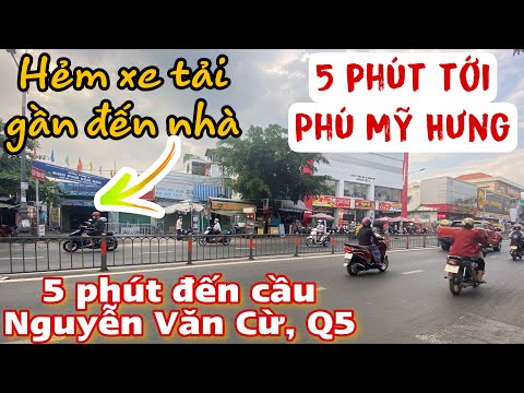 Video Bán nhà gần cầu Nguyễn Văn Cừ Q5, SHR, kdc Trung Sơn,... - youtube