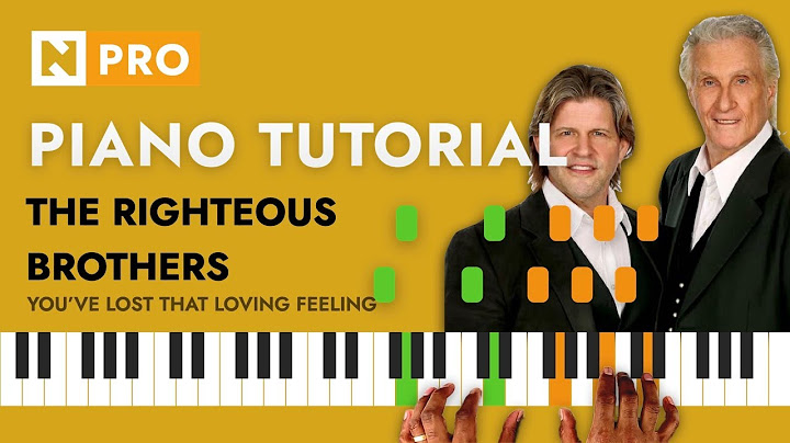 You’ve Lost That Lovin’ Feelin’ Piano version - Piano performance video thumbnail