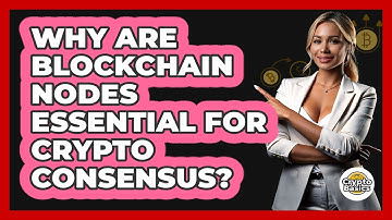 Why Are Blockchain Nodes Essential For Crypto Consensus? - CryptoBasics360.com