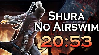 Worlds First Sub 21 Sekiro Speedrun In 2053 Shura No Airswim