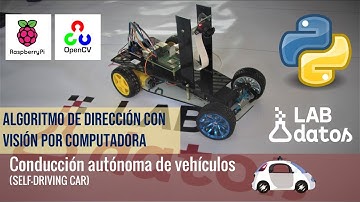 Proyecto de visión por computadora: Coche autónomo con Raspberry Pi y OpenCV.