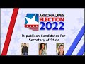 Arizona Horizon election debates 2022: Republican candidates for Secretary of State