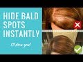 HIDE IT! Scalp Concealer for Bald Spots & Thinning Hair (Bumble & Bumble Demo)