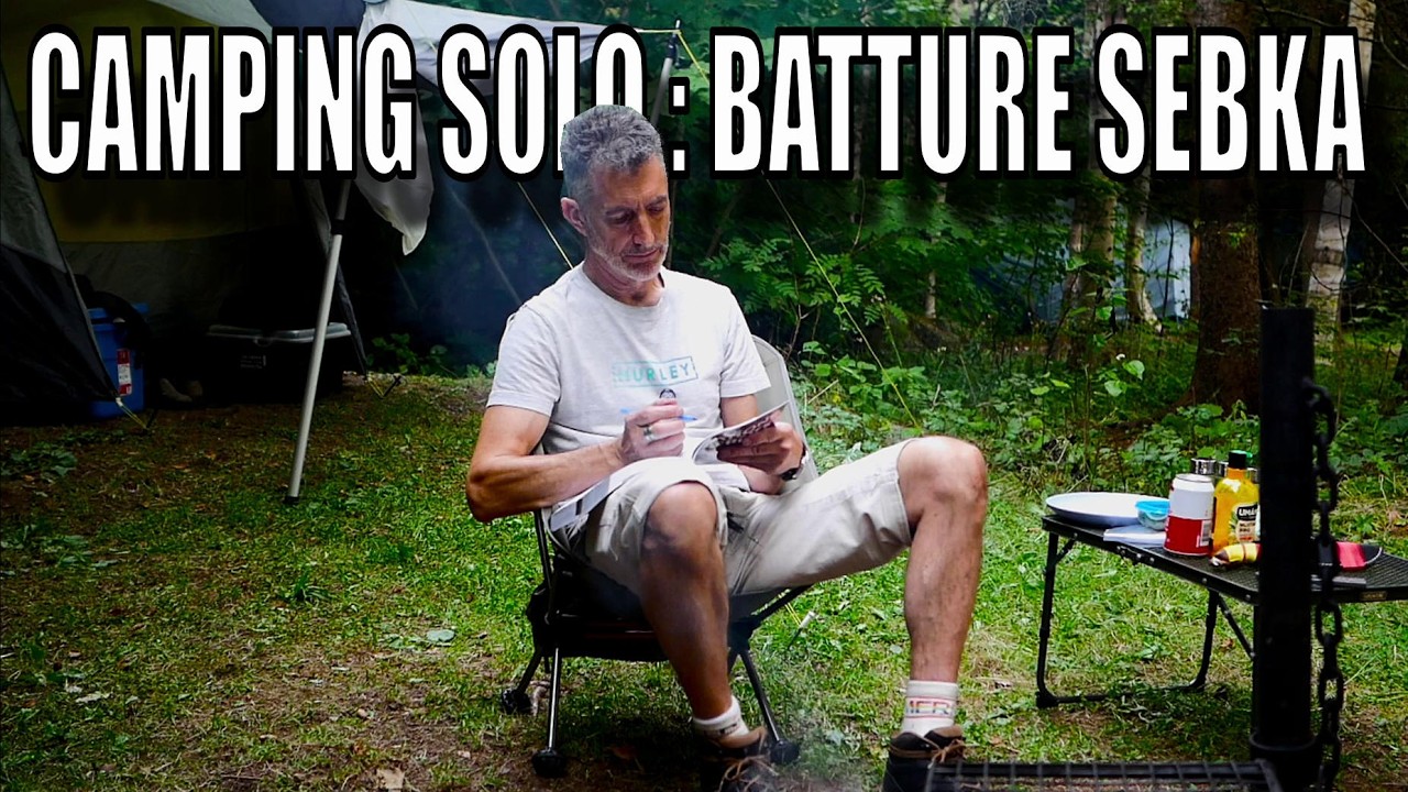 CAMPING SOLO : Aventure au bord du FLEUVE SAINT-LAURENT & découverte d'une BRASSERIE ARTISANALE