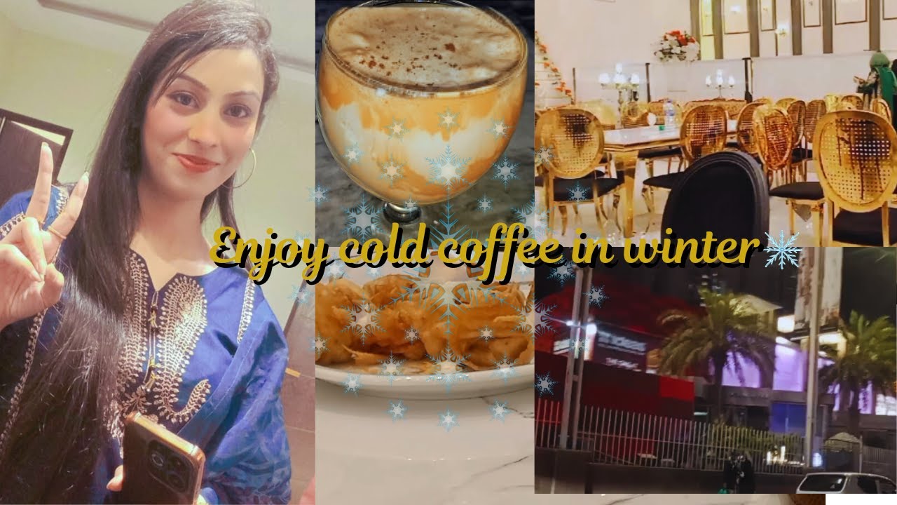 🥶☕️Yummy Cold Coffee in winter ❄️No fancy machines, no expensive blenders + shadi season🔥.