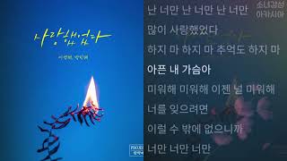 이영현, 박민혜 (빅마마) -  사랑했었다