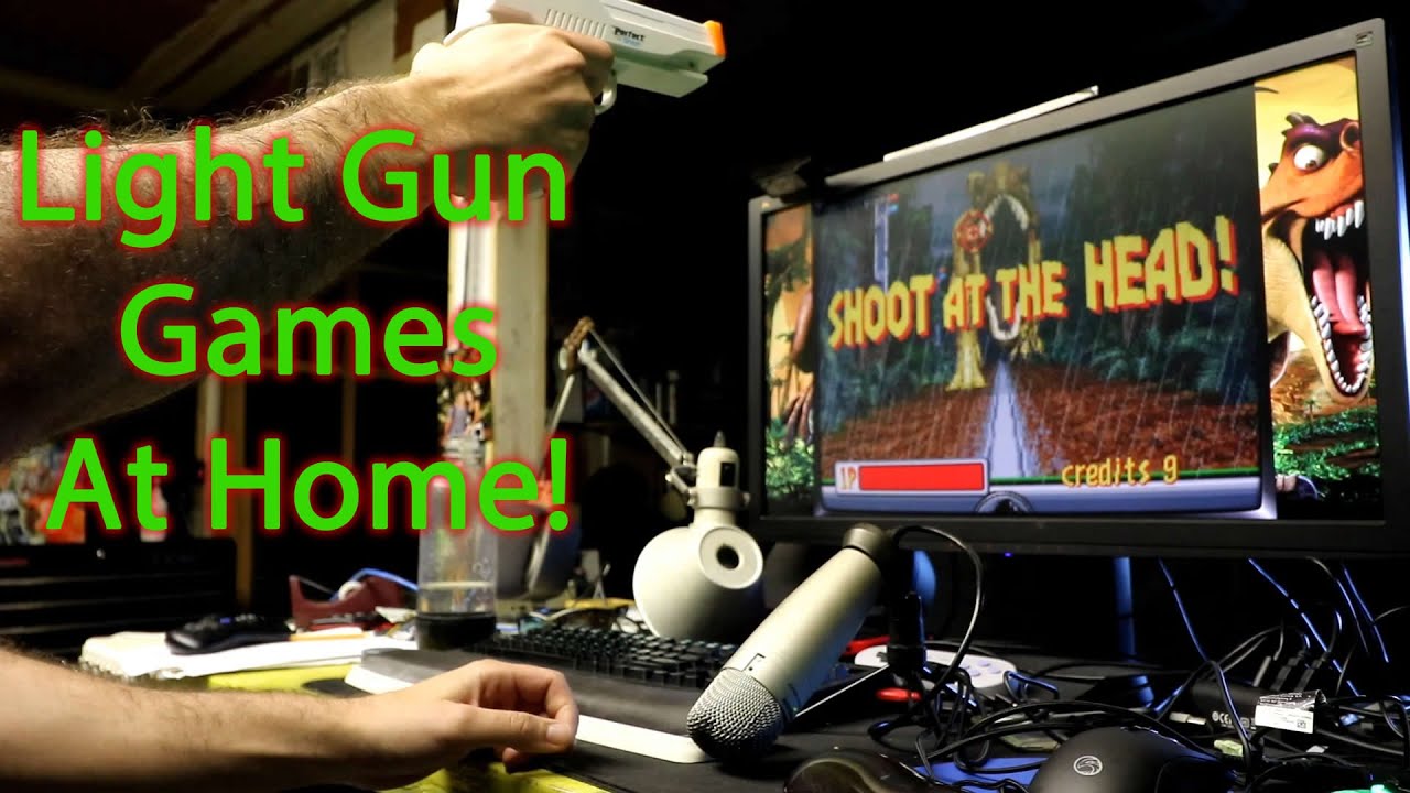 How To Play Light Gun Arcade Games At Home