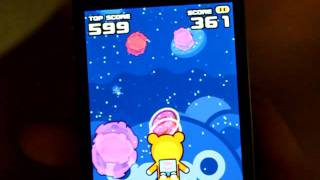 Tappi Bear - Space Rush - score 629 screenshot 3