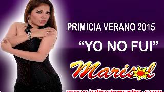 Vignette de la vidéo "MARISOL - YO NO FUI HIT´S VERANO 2015"