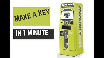 One minute key maker at Wallmart