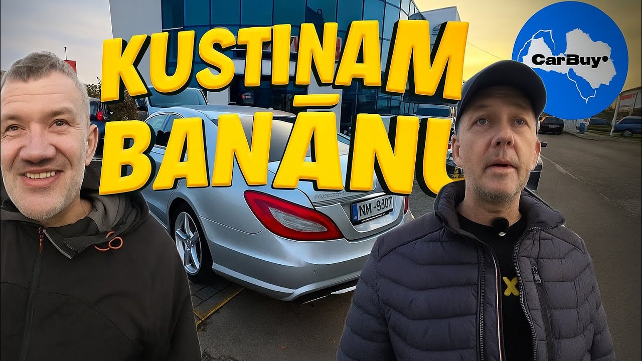 KUSTINAM MERCEDES CLS350 AMG BANĀNU