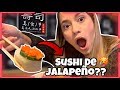 COMI SUSHI 🍣😨por 24 HORAS / SALÍ SIN PAGAR!!!! 🤐/ Gabykisses