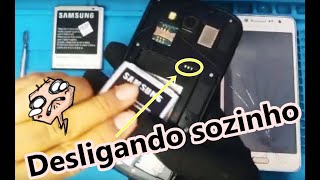 CELULAR DESLIGANDO SOZINHO, LINHA SAMSUNG ( GRANPRIME J2 J5 J3 J4 )