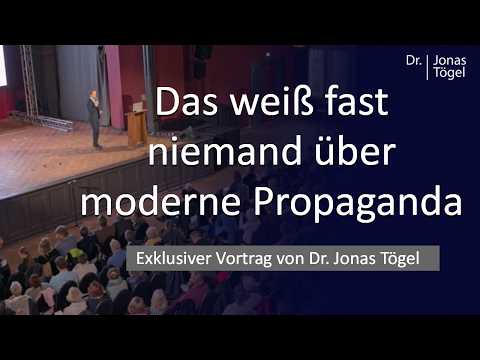 We are manipulated every day! - exclusive lecture by Dr. Jonas Tögel at KriSta