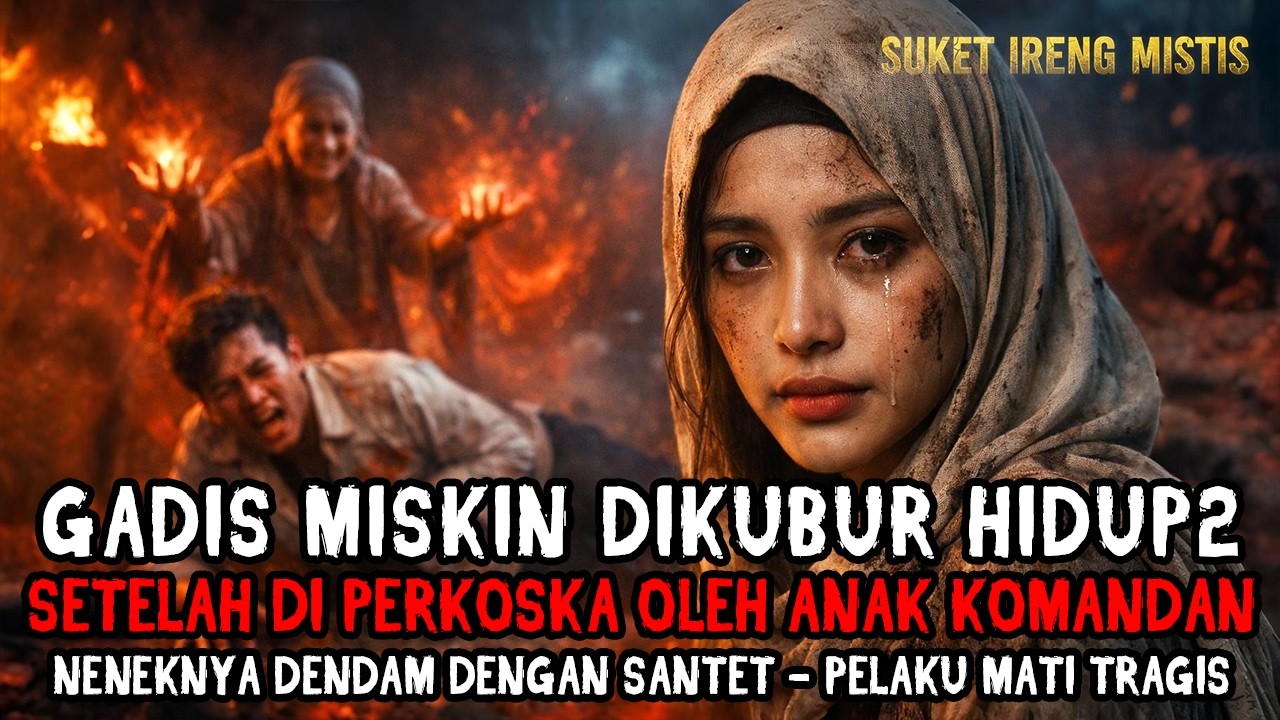 KISAH TRAGIS ! DENDAM ARWAH GADIS MATI DIPERK*SA ANAK KOMANDAN DIKUBUR HIDUP HIDUP!