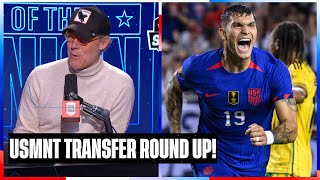 Transfer Roundup: USMNT's Brandon Vazquez, Miles Robinson \& Zack Steffen | SOTU