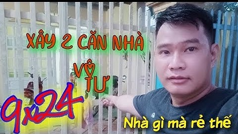Nhà rẻ tân thạnh đông Củ Chi| Nhà gì mà rẻ thế xây được 2 căn nhà quá dễ.