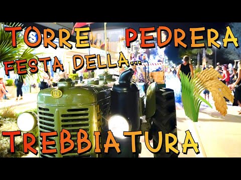 LA GRANDE FESTA DELLA TREBBIATURA DI TORRE PEDRERA! Altro che Notte Rosa…