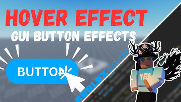 Roblox Studio Tutorial: How to make Hover Gui Effect
