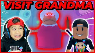Never Visit Scary Grandma! Let's Play Roblox Grandma Visits Story! Full Playthrough screenshot 2