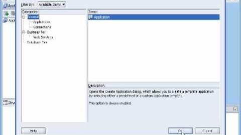 5-ADF.Create New ADF Application in JDeveloper
