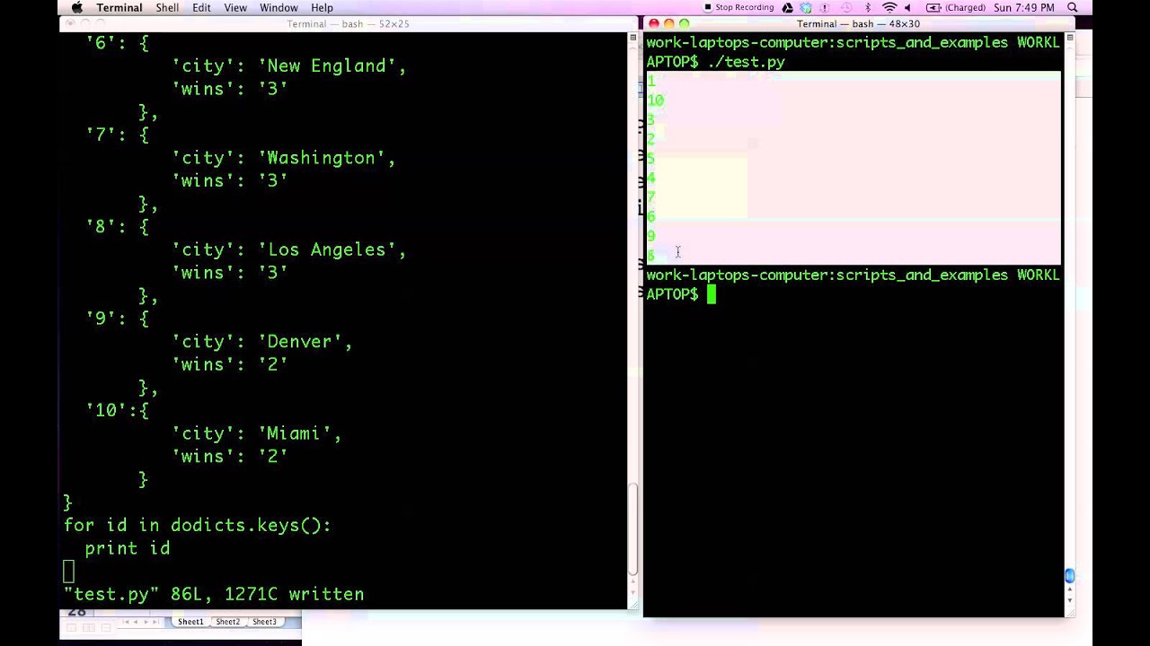 Python 18: Complex Data Structures - YouTube