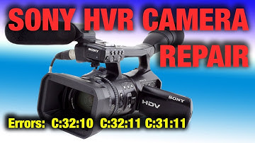 Repair Of SONY HVR series Cameras With Stuck Deck Problem