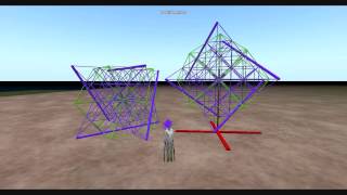Tensegrity VM with Axle