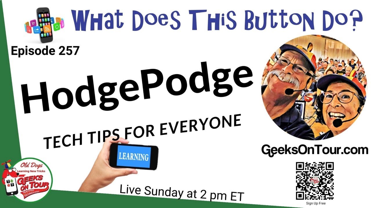 What Does This Button Do? Episode 257 - YouTube