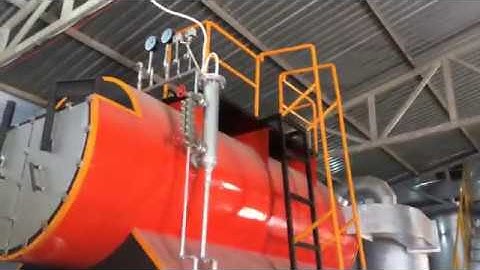 Nồi hơi đốt than, củi, trấu... Dây chuyền sản xuất bột gan mực