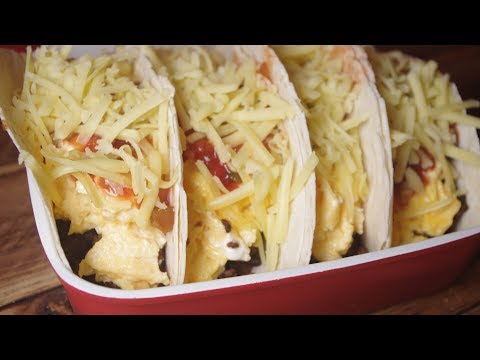 How To Make Tex-Mex Scrambled Egg Tacos - Recipe