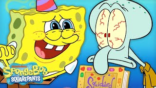 SpongeBob Celebrates His Friendship with Squidward! 💛 | "Friendiversary" Full Scene | SpongeBob