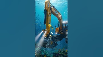 JCB Under the Ocean 🌊 | Deep Sea Engineering #AI #Machines #Innovation