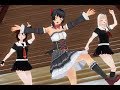 【COM3D2 ダンス動画】 happy! happy! スキャンダル!! - 豪華版 - ver.nao feat.真面目、山田エルフ、夕立、時雨 （カスタムオーダーメイド3D2より）