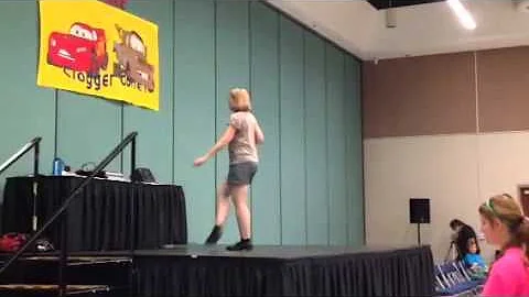 Deborah Duckett clogging routine to Counting Stars