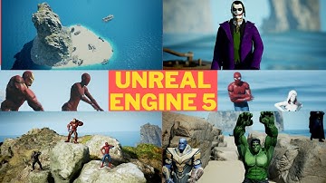 Unreal Engine | Cinematic Render | Megascans | Mixamo | Marvel