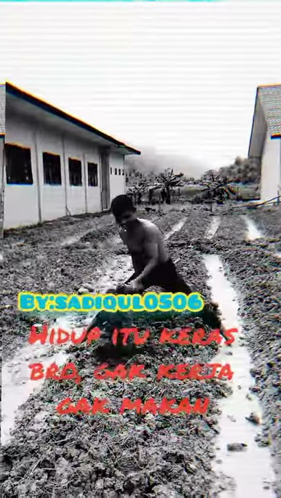 Lagi viral 2020, hidup itu keras...