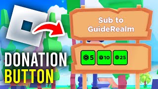 How To Get Donation Buttons In Pls Donate - Full Guide by GuideRealm 478 views 1 day ago 2 minutes, 53 seconds